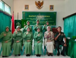 Setelah Resmi Menjabat Ketua Persit KCK Cabang XV Kodim 0801/Pacitan, Ini Harapan Ny. Ajeng Hidayani.